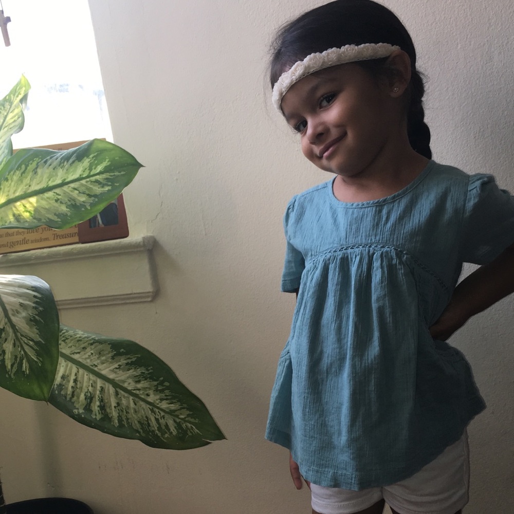 Toddler girl blouse